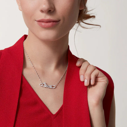 [Elite]PANTHERE PAVED DIAMOND NECKLACE