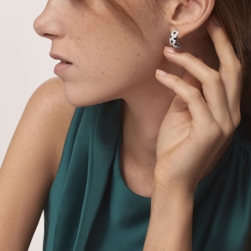 [Elite]PANTHERE MINI FULL DIAMOND EARRINGS