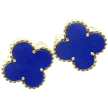 [Elite]CLOVER MINI 9.5MM TURQUOISE EARRINGS