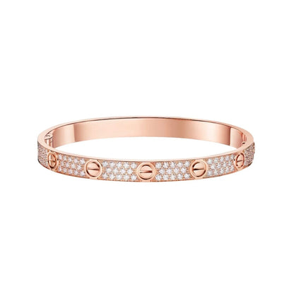 [Elite]LOVE BRACELET 6.1MM DIAMOND-PAVED