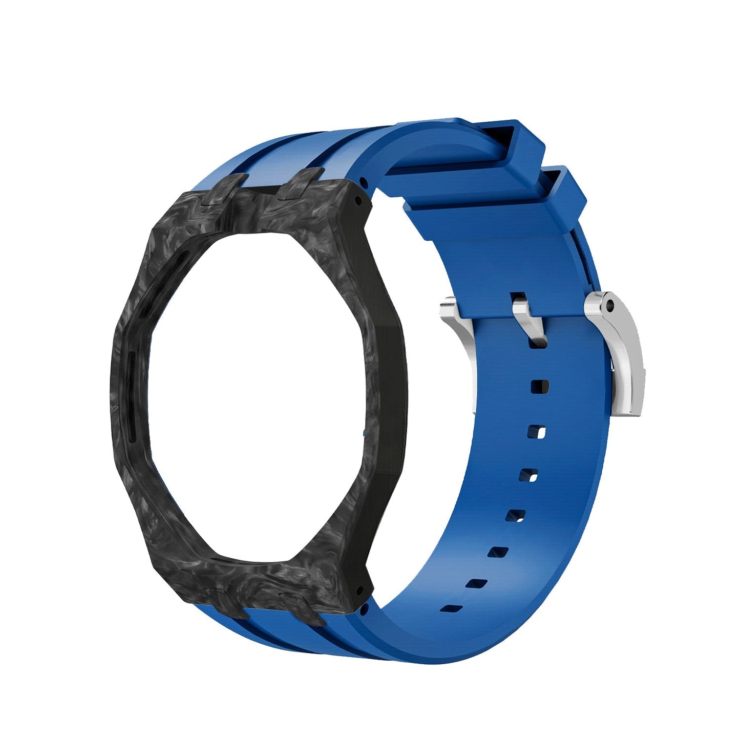 Royal Oak Pop Exclusive Carbon‑fiber Case & Silicone Strap