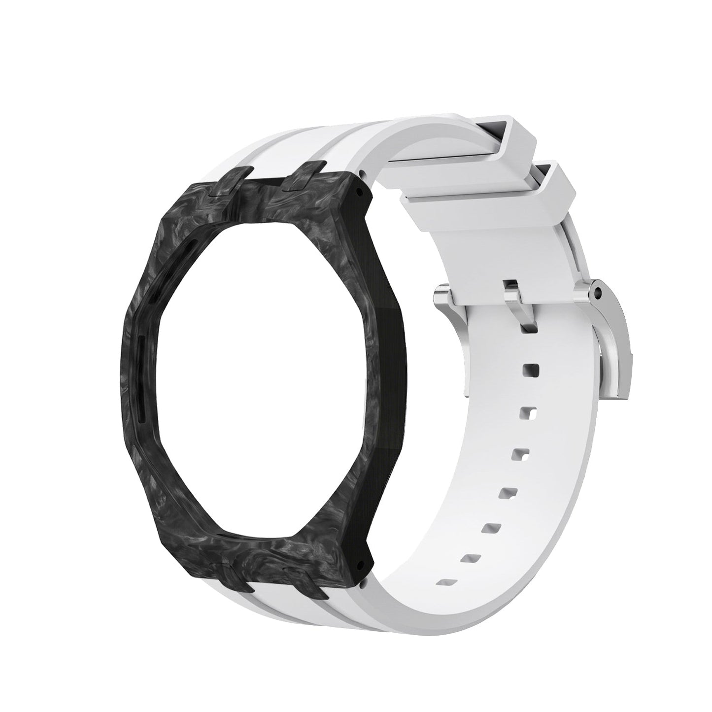Royal Oak Pop Exclusive Carbon‑fiber Case & Silicone Strap
