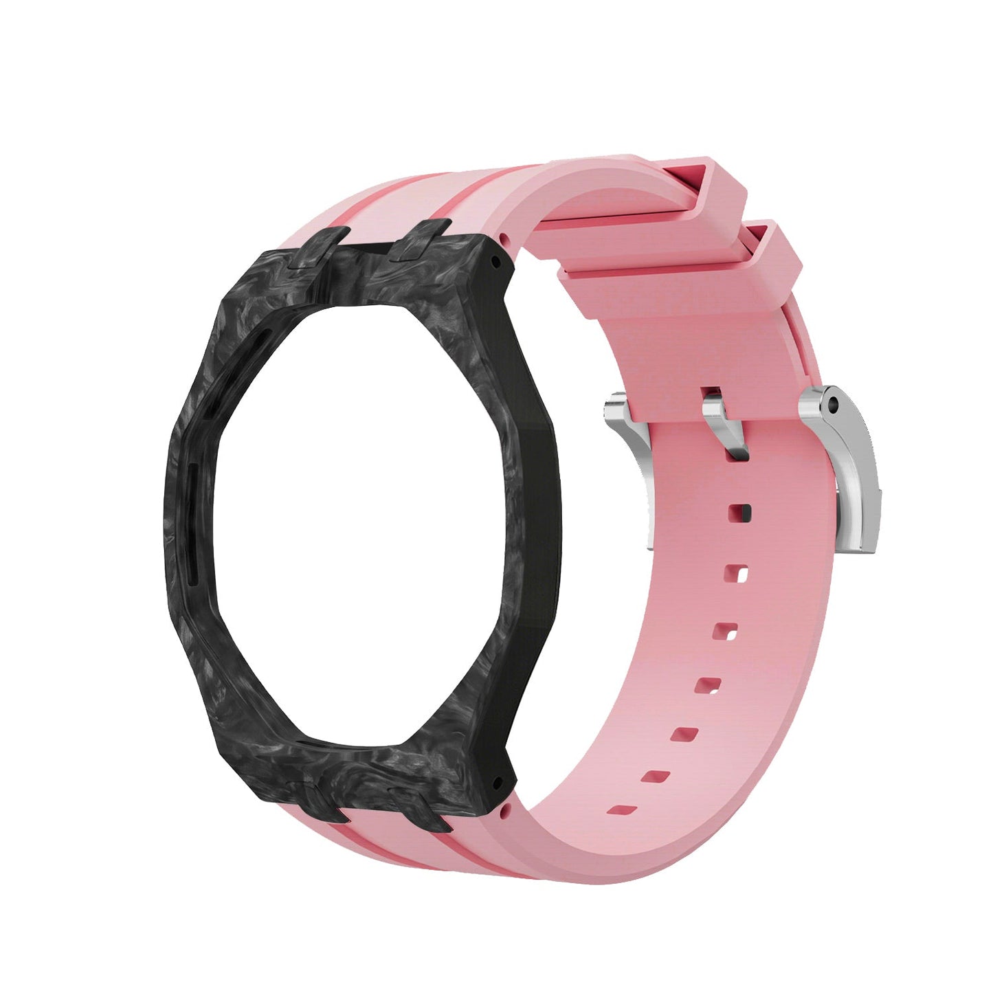 Royal Oak Pop Exclusive Carbon‑fiber Case & Silicone Strap