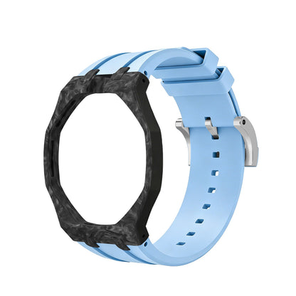 Royal Oak Pop Exclusive Carbon‑fiber Case & Silicone Strap