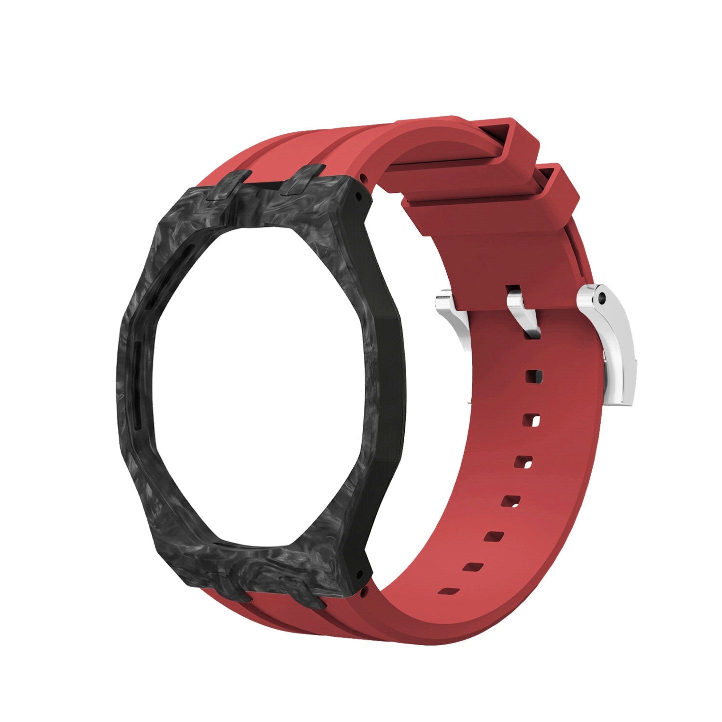 Royal Oak Pop Exclusive Carbon‑fiber Case & Silicone Strap