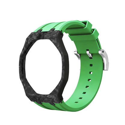 Royal Oak Pop Exclusive Carbon‑fiber Case & Silicone Strap