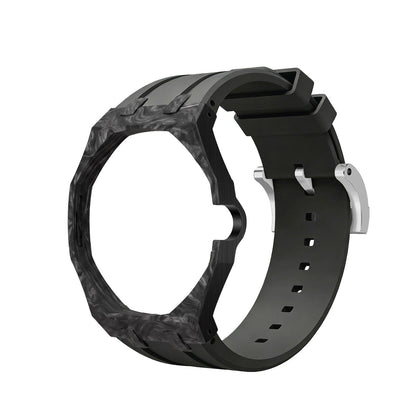 Royal Oak Pop Exclusive Carbon‑fiber Case & Silicone Strap