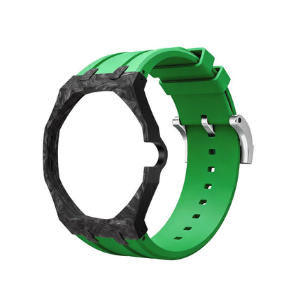 Royal Oak Pop Exclusive Carbon‑fiber Case & Silicone Strap