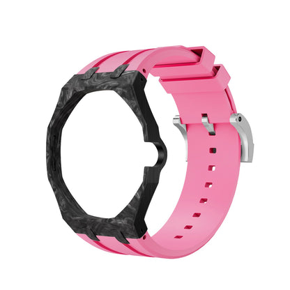 Royal Oak Pop Exclusive Carbon‑fiber Case & Silicone Strap