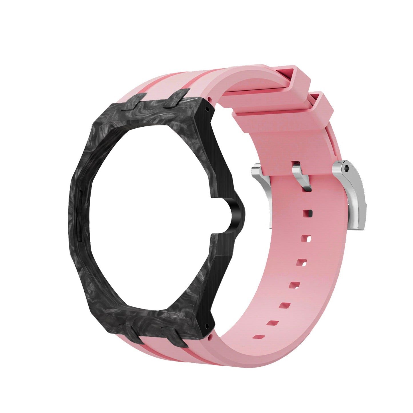 Royal Oak Pop Exclusive Carbon‑fiber Case & Silicone Strap