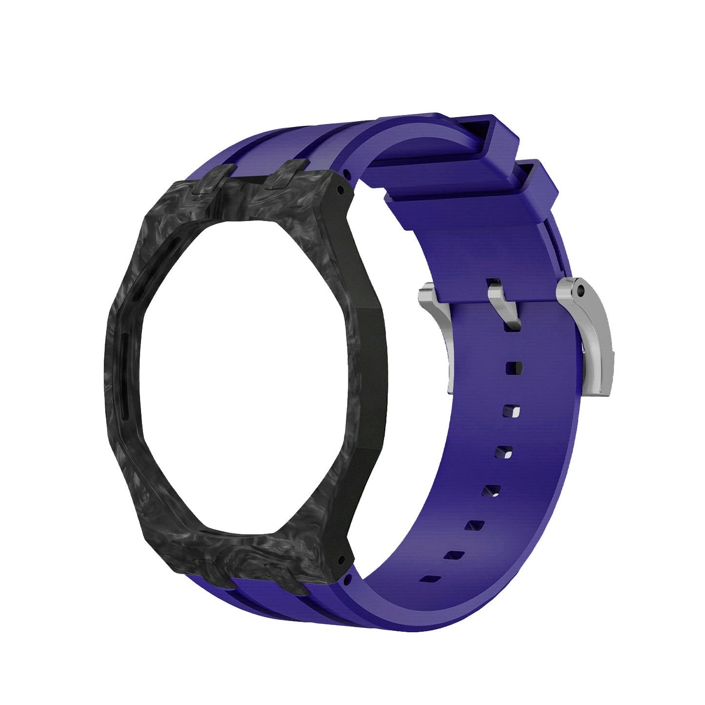 Royal Oak Pop Exclusive Carbon‑fiber Case & Silicone Strap