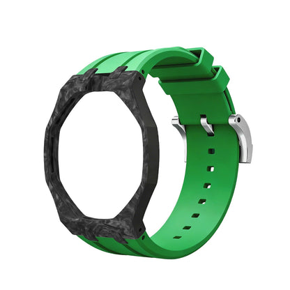 Royal Oak Pop Exclusive Carbon‑fiber Case & Silicone Strap