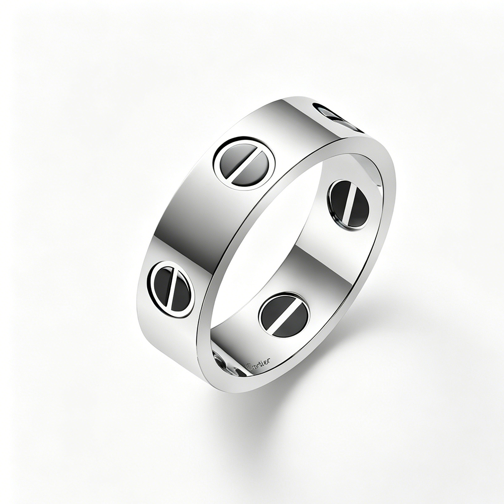 [Elite]LOVE RING 5.5MM NO DIAMONDS  CERAMIC