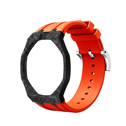 Royal Oak Pop Exclusive Carbon‑fiber Case & Silicone Strap