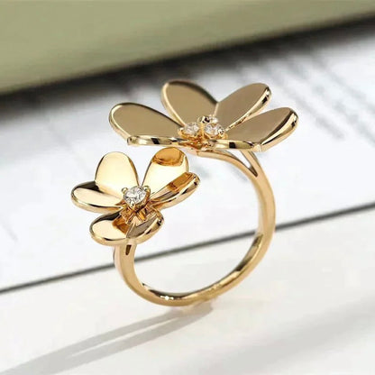 [Elite]CLOVER COMOS GOLD DIAMOND RING