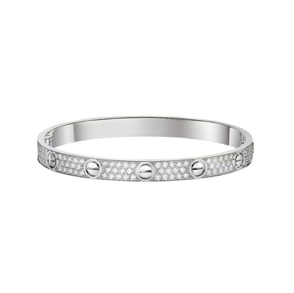 [Elite]LOVE BRACELET 6.1MM DIAMOND-PAVED