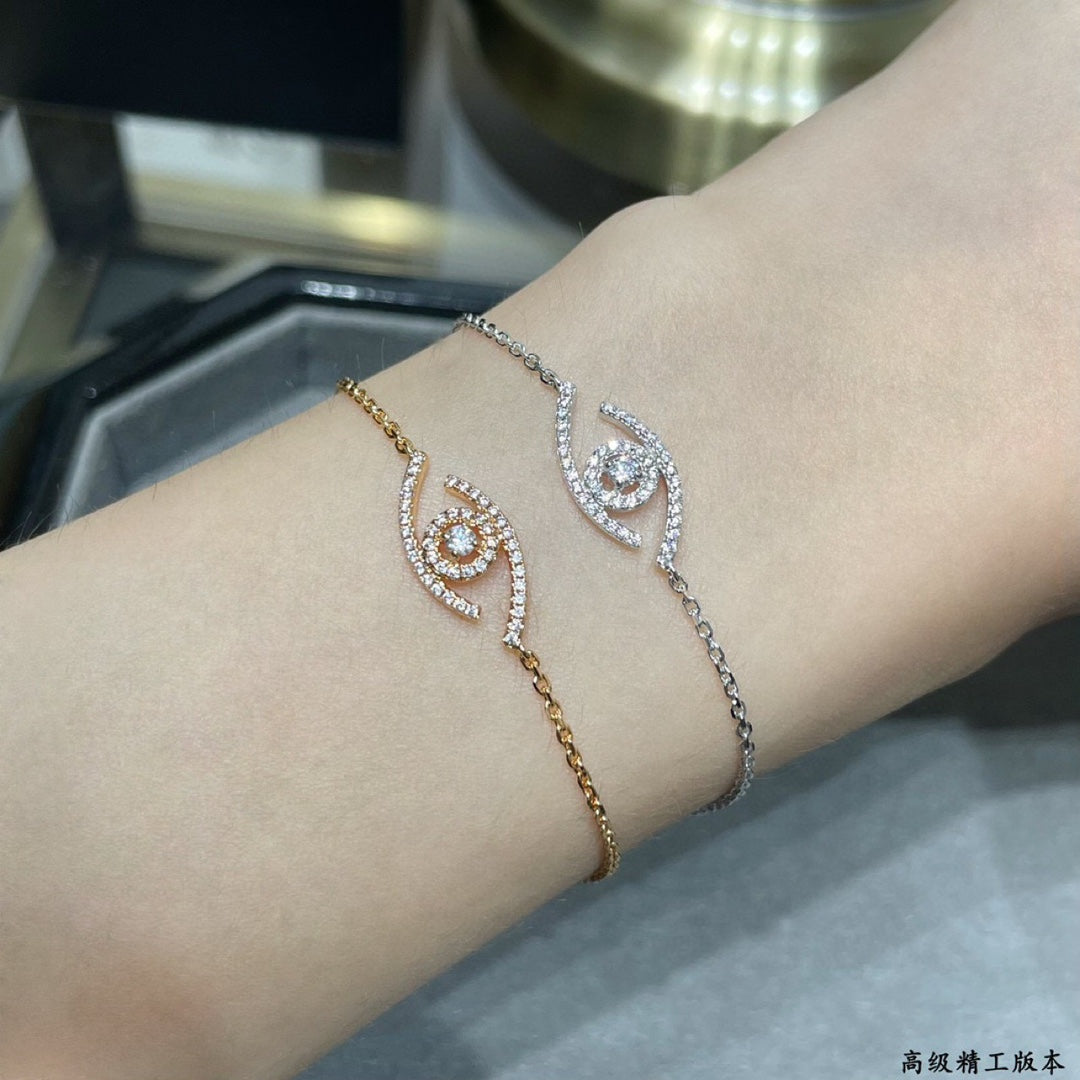 [Elite]Lucky Eye Pave-Set Diamond Bracelet