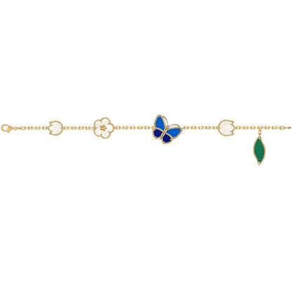 [Elite]LUCKY SPRING BUTTERFLY 5 MOTIF BRACELET