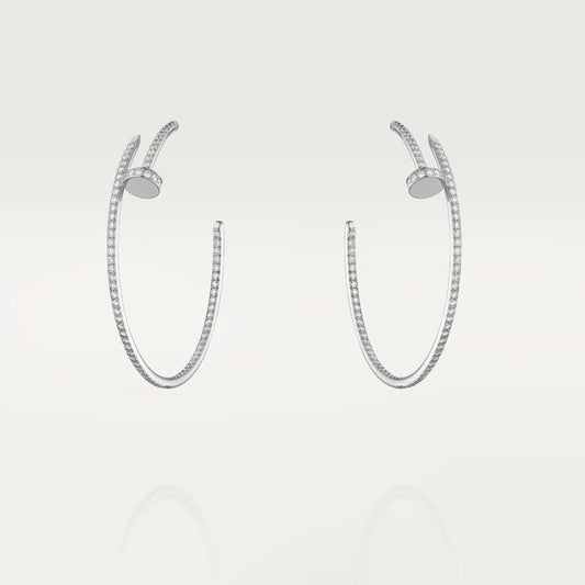 [Elite]JUSTE EARRINGS FULL DIAMONDS 1.8MM