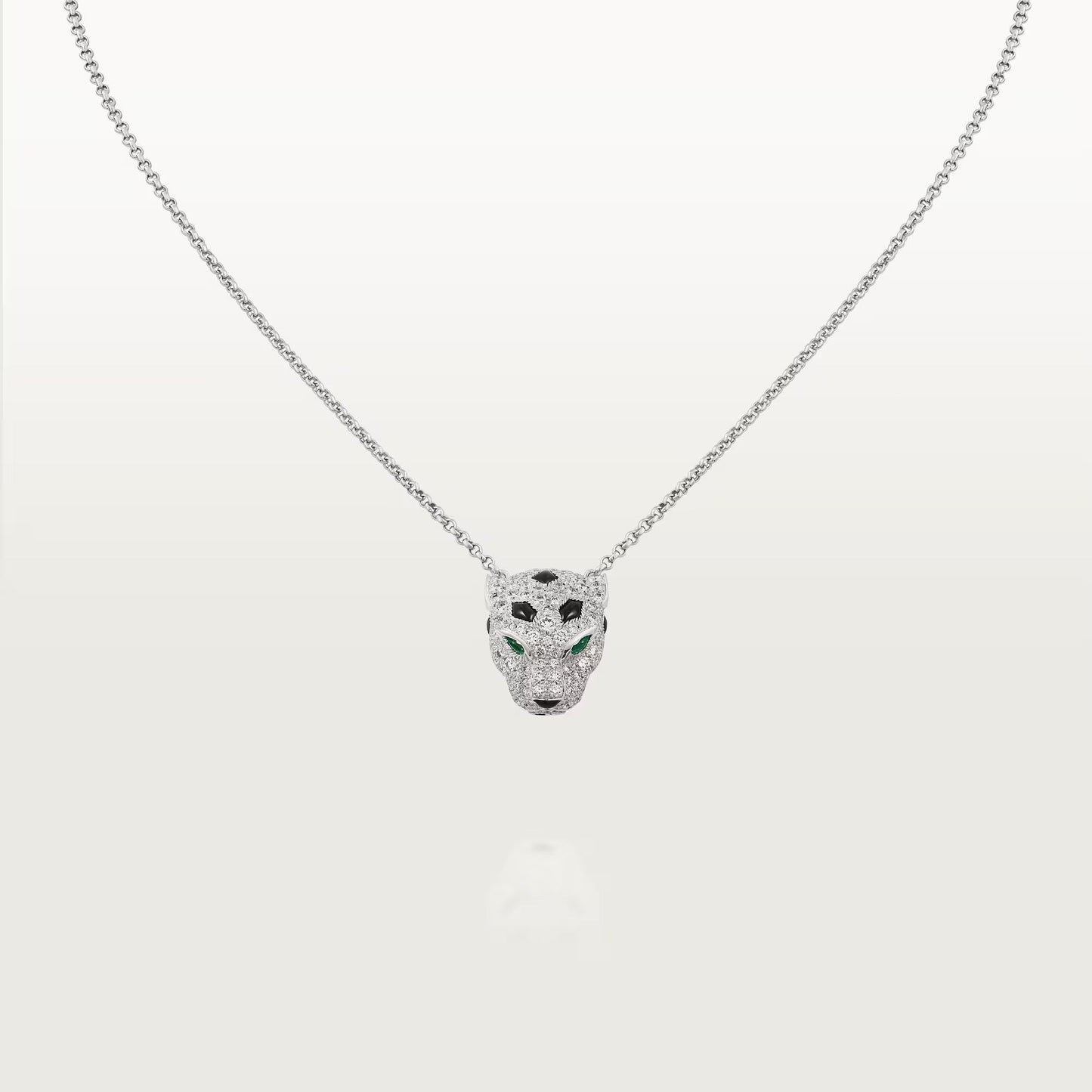 [Elite]PANTHERE FULL DIAMOND NECKLACE
