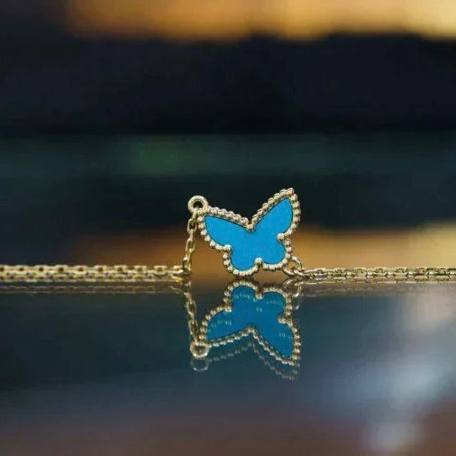 [Elite]BUTTERFLY TURQUOISE BUTTERFLY BRACELET