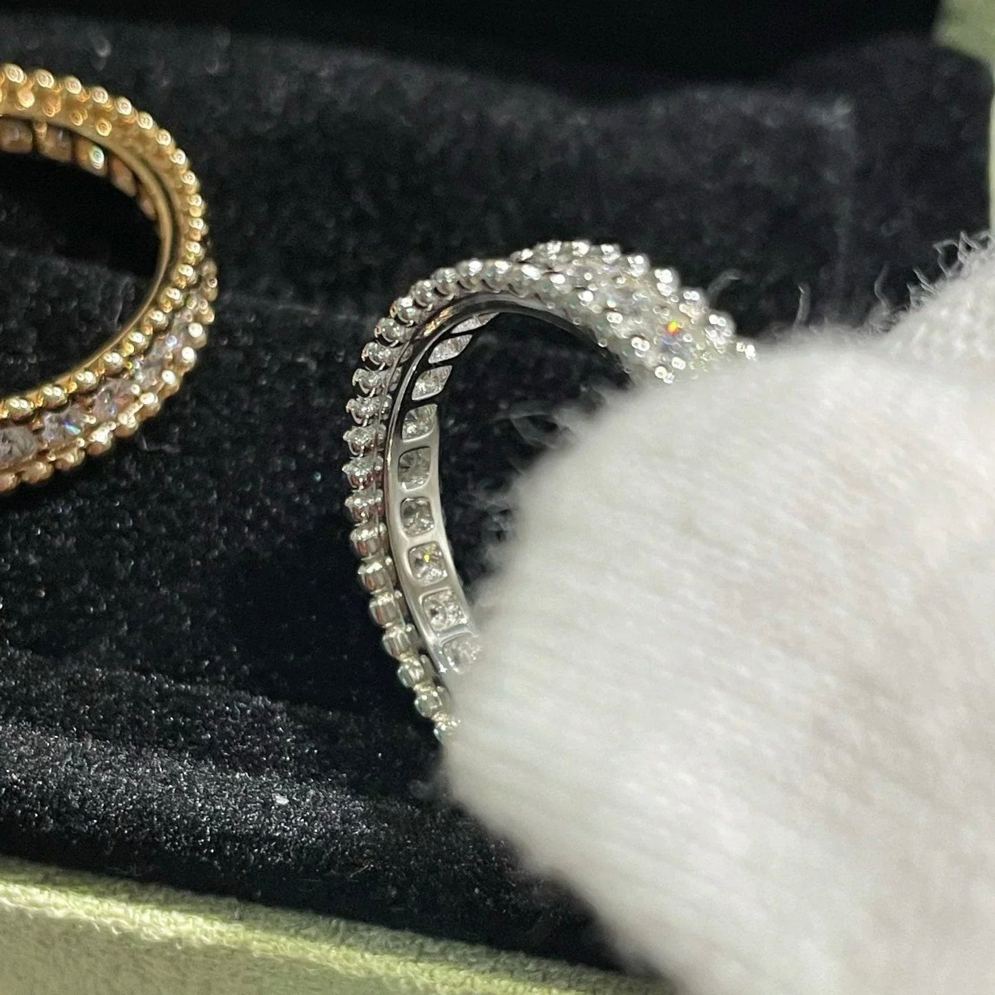 [Elite]PERLEE DIAMOND ROSE GOLD RING