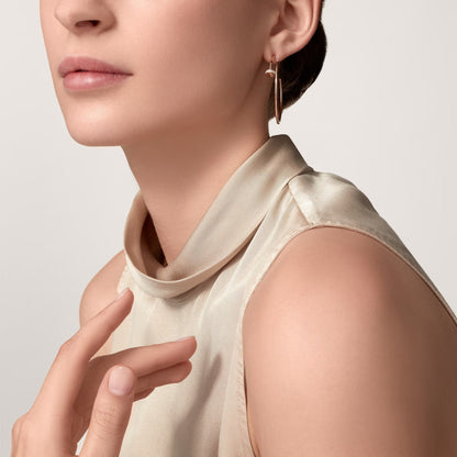 [Elite]JUSTE HALF DIAMOND LARGE EARRINGS