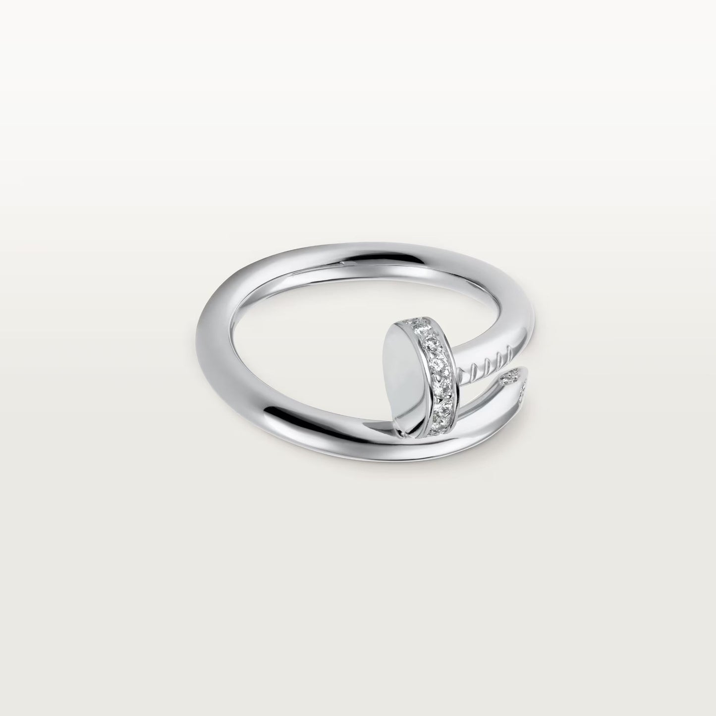 [Elite]JUSTE RING 2.6MM HALF DIAMOND