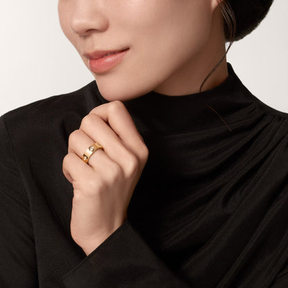 [Elite]LOVE 5.5MM 6 DIAMOND RING