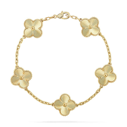 [Elite] CLOVER 5 MOTIF LASER BRACELET COLLECTION