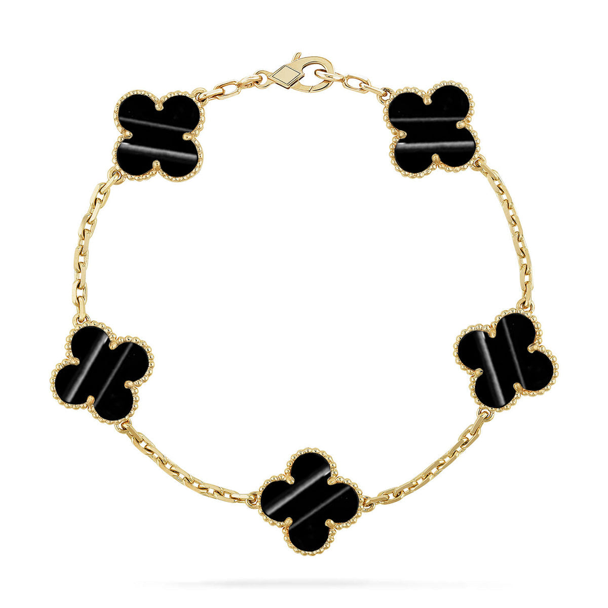 [Elite] CLOVER 5 MOTIF PULSAR STONE BRACELET COLLECTION