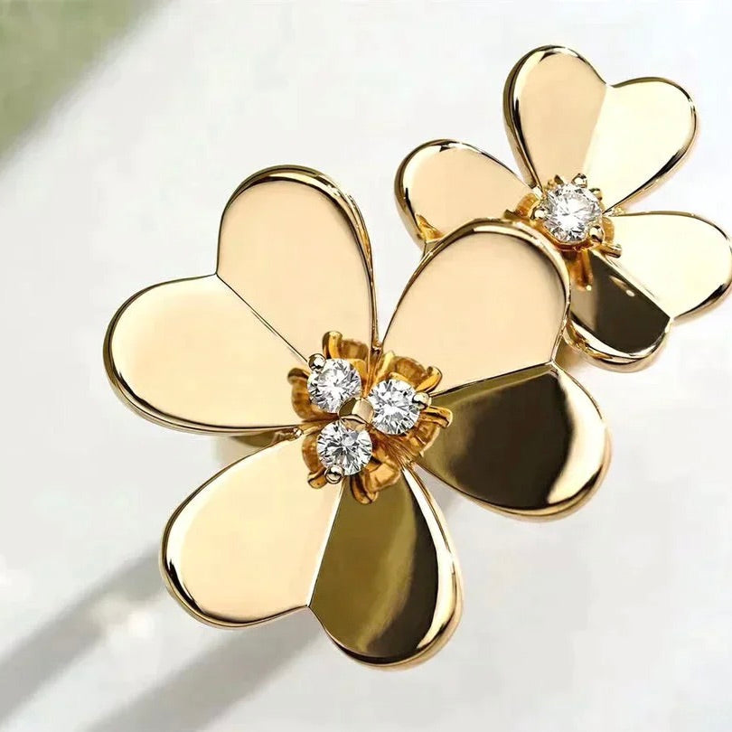 [Elite]CLOVER COMOS GOLD DIAMOND RING