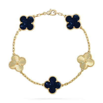 [Elite]CLOVER 5 MOTIF PIETERSITE BRACELET COLLECTION