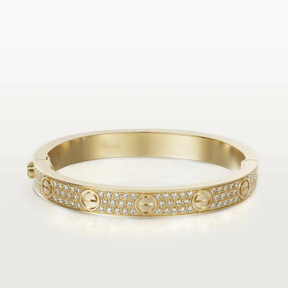 [Elite]LOVE BRACELET 6.1MM DIAMOND-PAVED