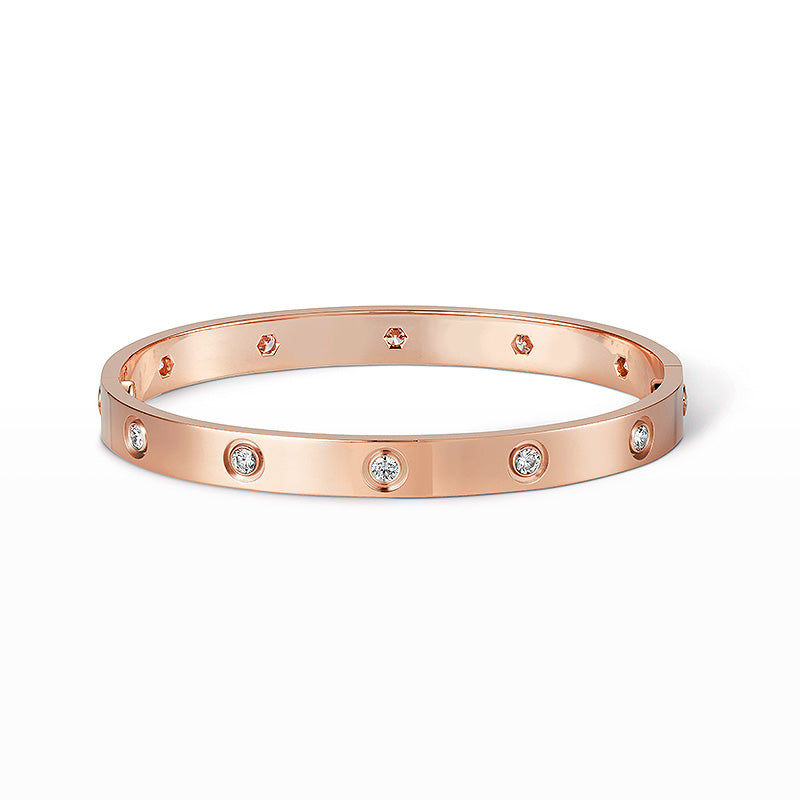[Elite]LOVE BRACELET 6.1MM 10 DIAMONDS
