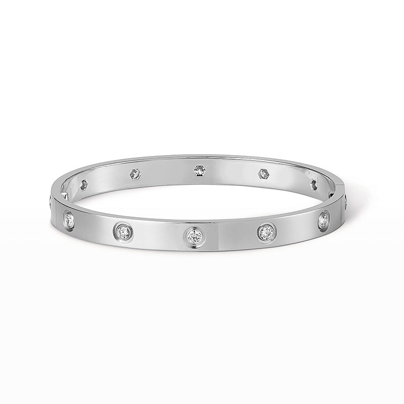 [Elite]LOVE BRACELET 6.1MM 10 DIAMONDS