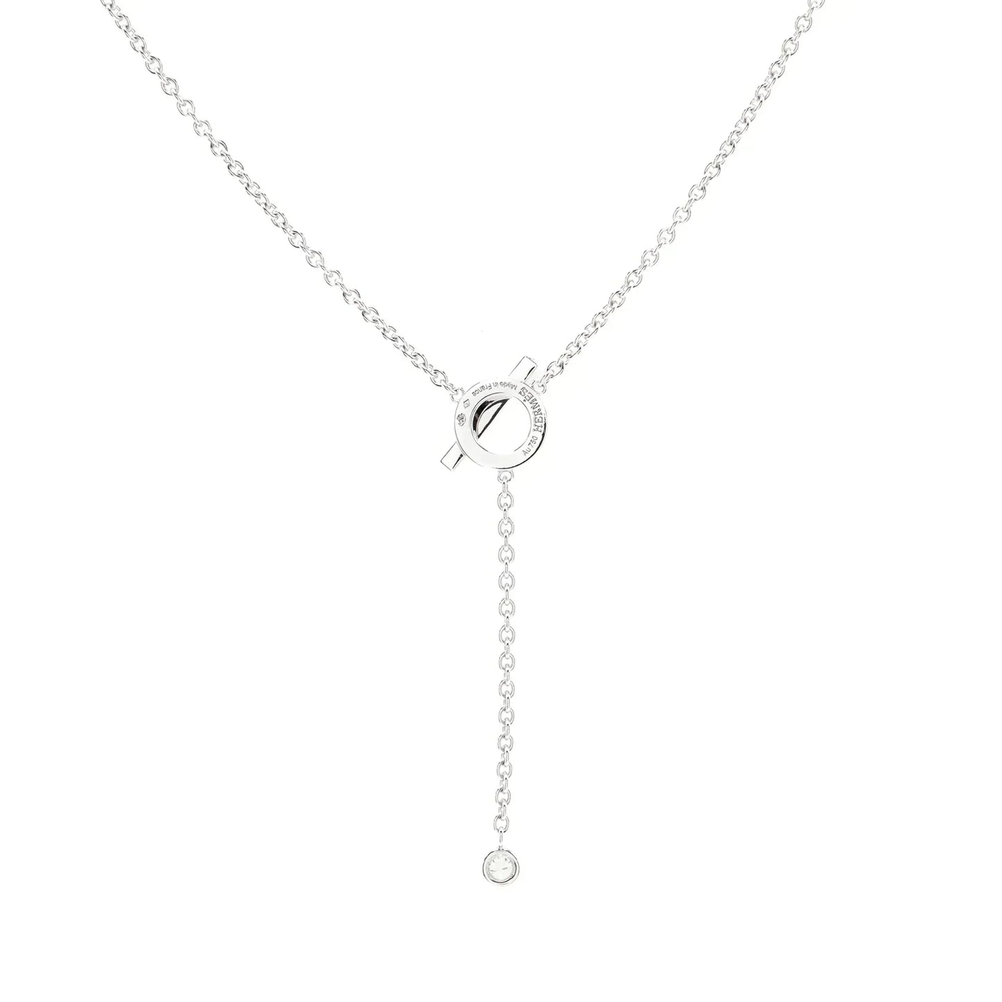 [Elite]FINESSE SILVER DIAMOND NECKLACE