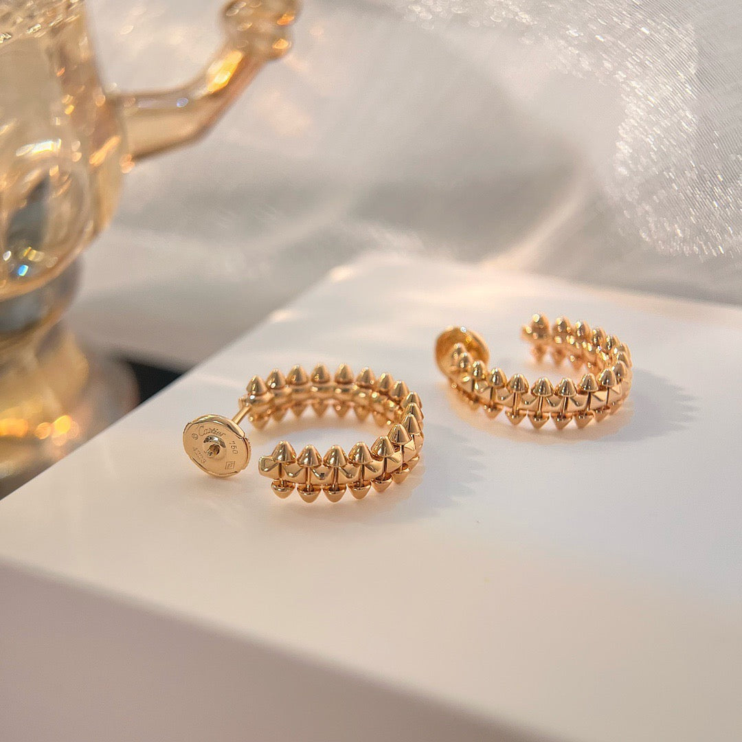 [Elite]CLASH SMALL HOOP EARRINGS