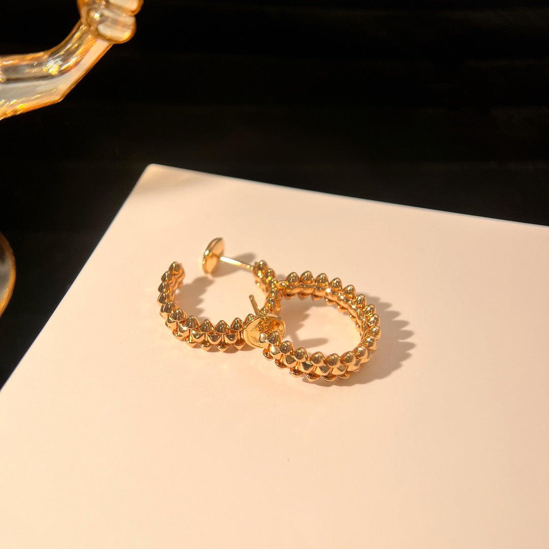 [Elite]CLASH SMALL HOOP EARRINGS