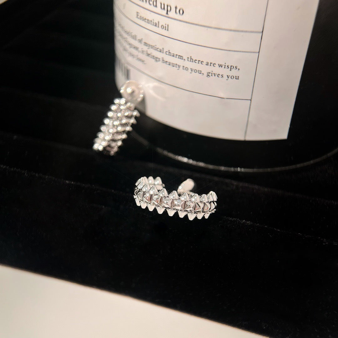 [Elite]CLASH SMALL HOOP EARRINGS