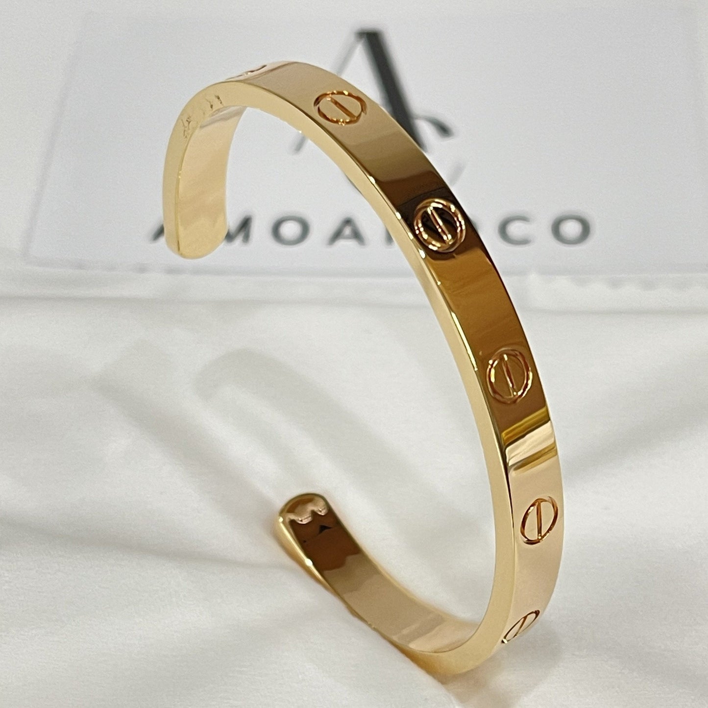 [Elite]LOVE BRACELET 6.1MM OPEN CUFF