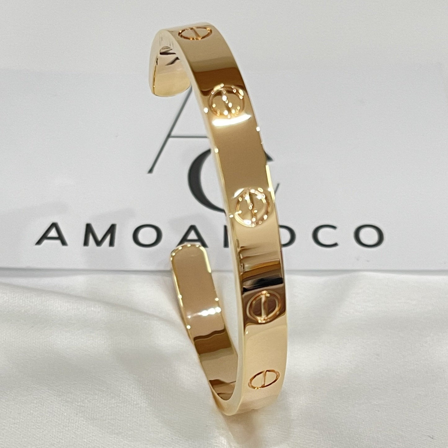 [Elite]LOVE BRACELET 6.1MM OPEN CUFF