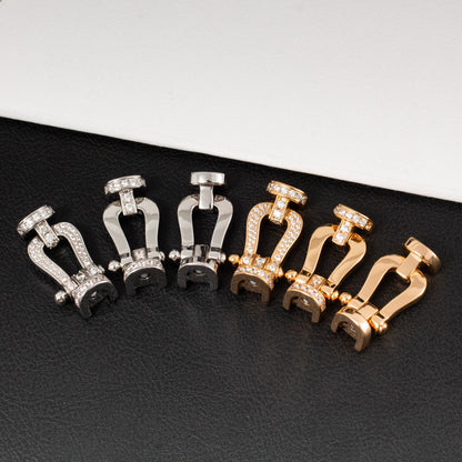 [Elite]FORCE LARGE HORSESHOE NO DIAMOND BRACELET SILVER