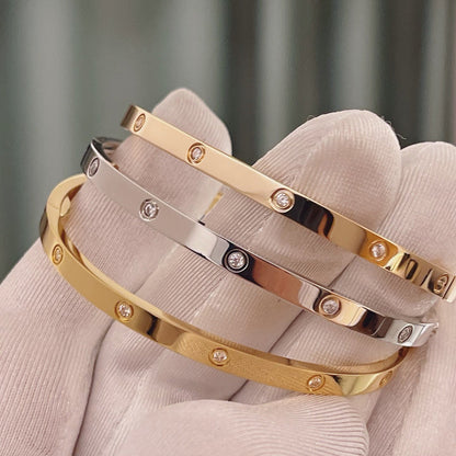 [Elite]LOVE BRACELET 3.65MM 10 DIAMONDS