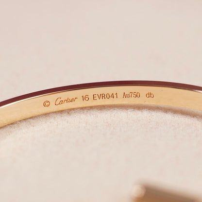[Elite]LOVE BRACELET 3.65MM 6 DIAMONDS