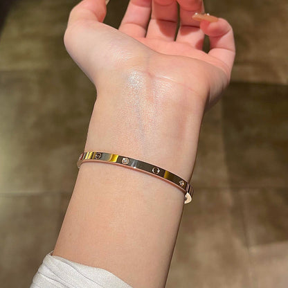 [Elite]LOVE BRACELET 3.65MM 6 DIAMONDS