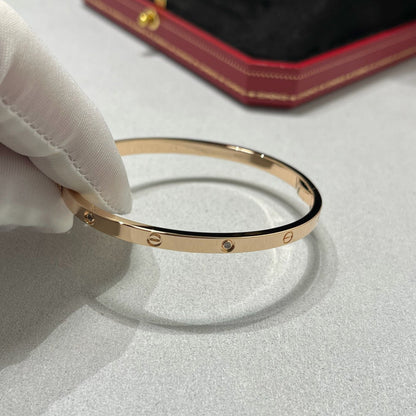 [Elite]LOVE BRACELET 3.65MM 6 DIAMONDS