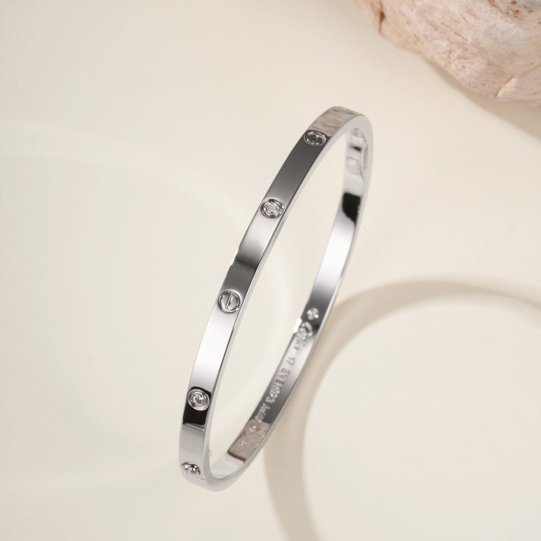 [Elite]LOVE BRACELET 3.65MM 6 DIAMONDS
