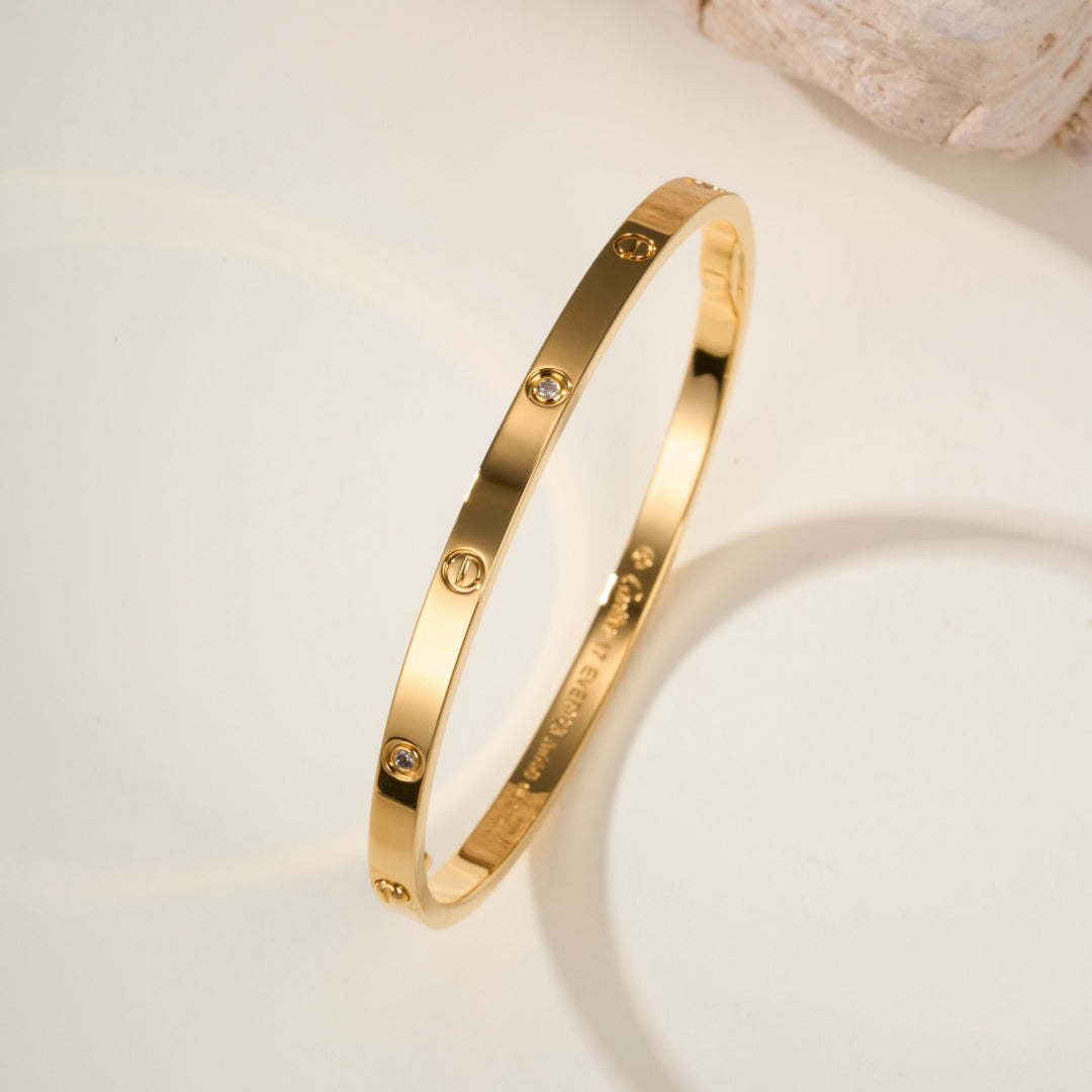 [Elite]LOVE BRACELET 3.65MM 6 DIAMONDS