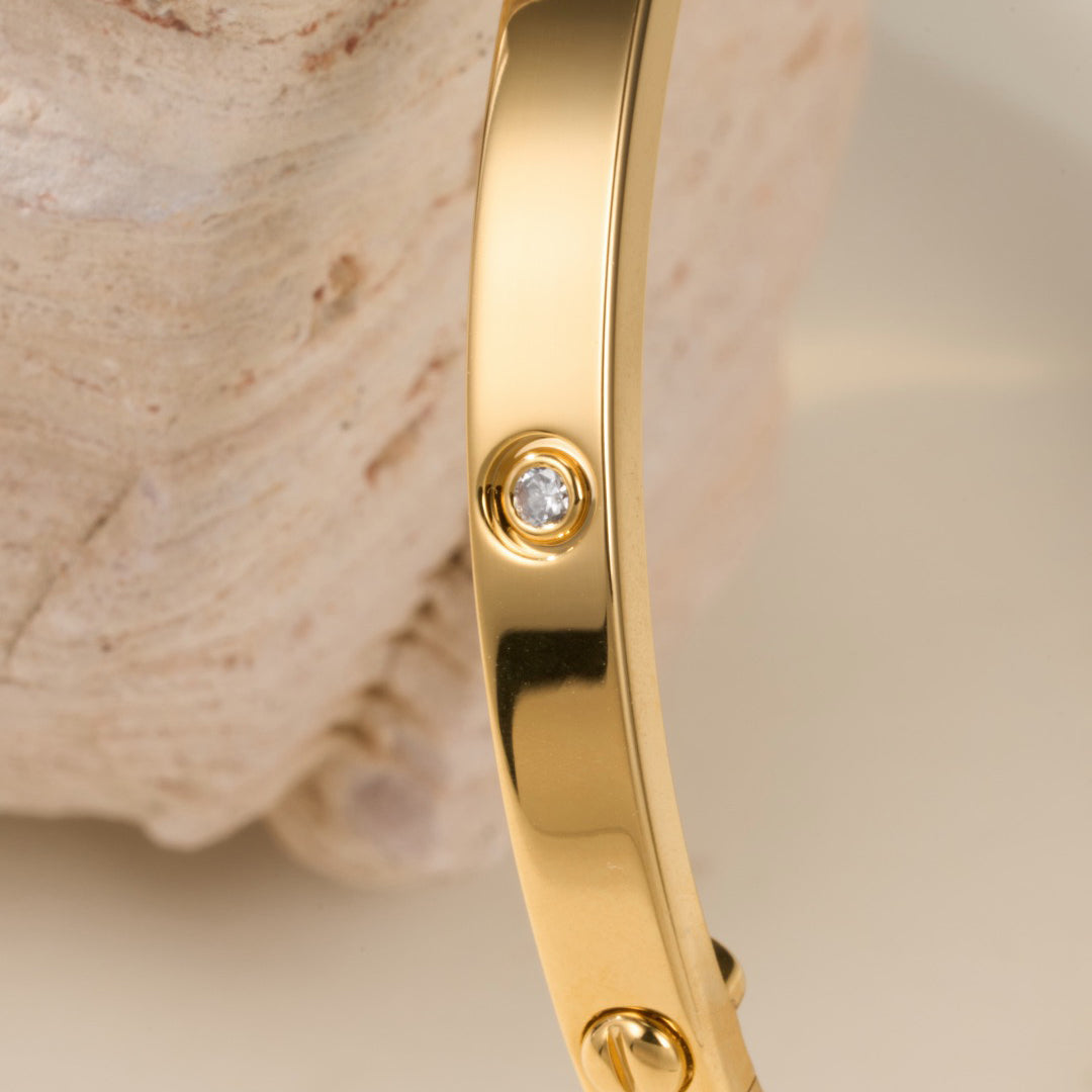 [Elite]LOVE BRACELET 3.65MM 6 DIAMONDS